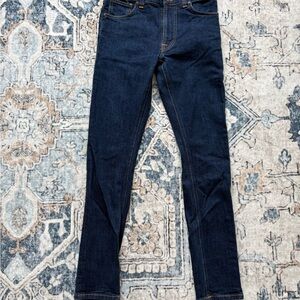 Nudie Jeans Dark Blue Skinny Jeans